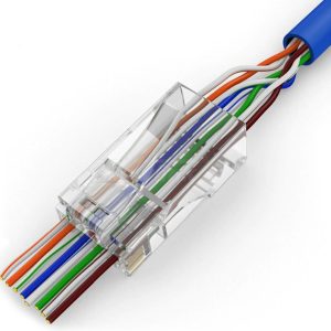 Konektor RJ45 CAT5e za UTP sa punim presekom